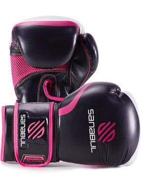 Essential Gel Boxing Gloves for Men & Women - Kickboxing, MMA, Muay Thai